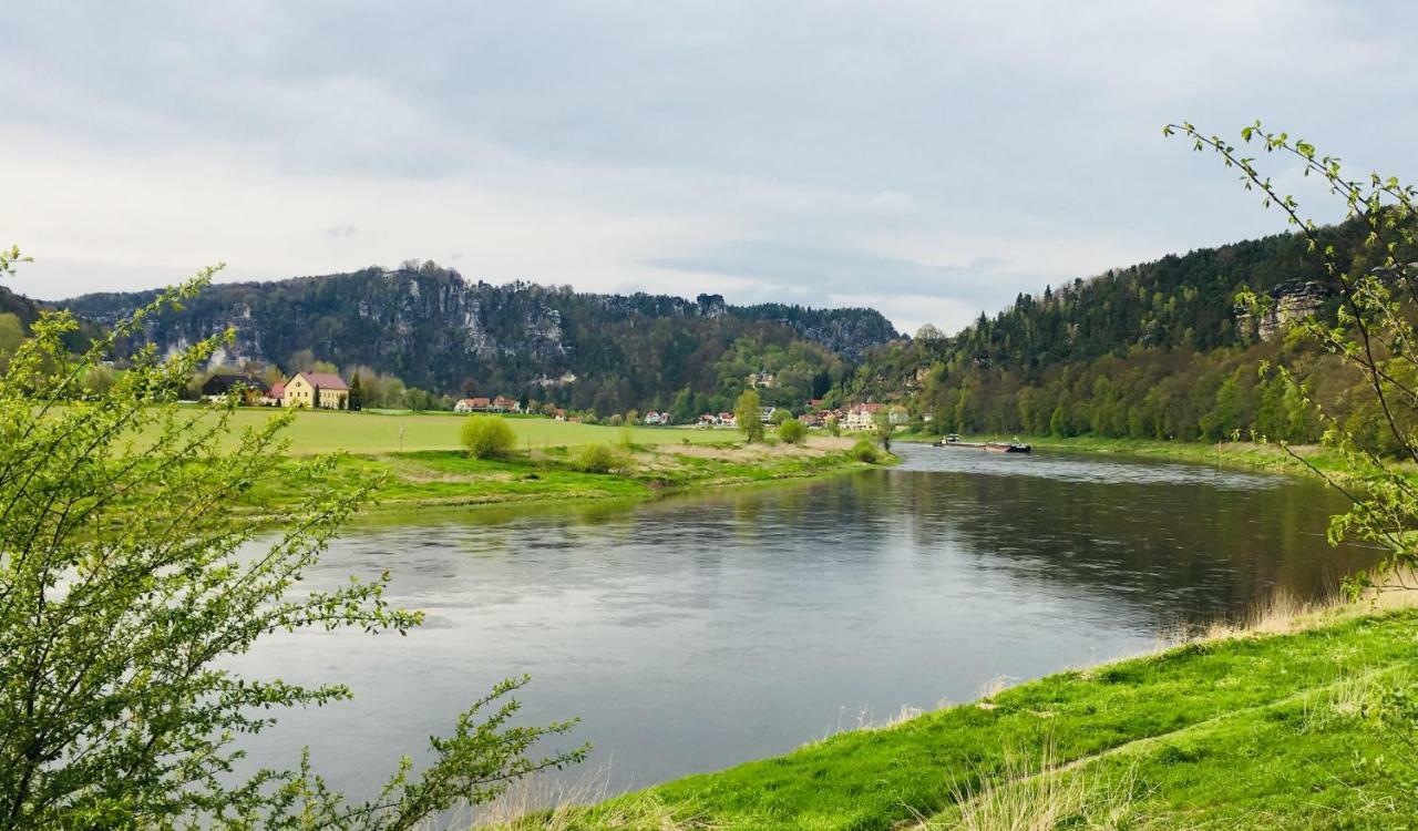 Ferienwohnung Am Grunbach Rathen Eksteriør billede