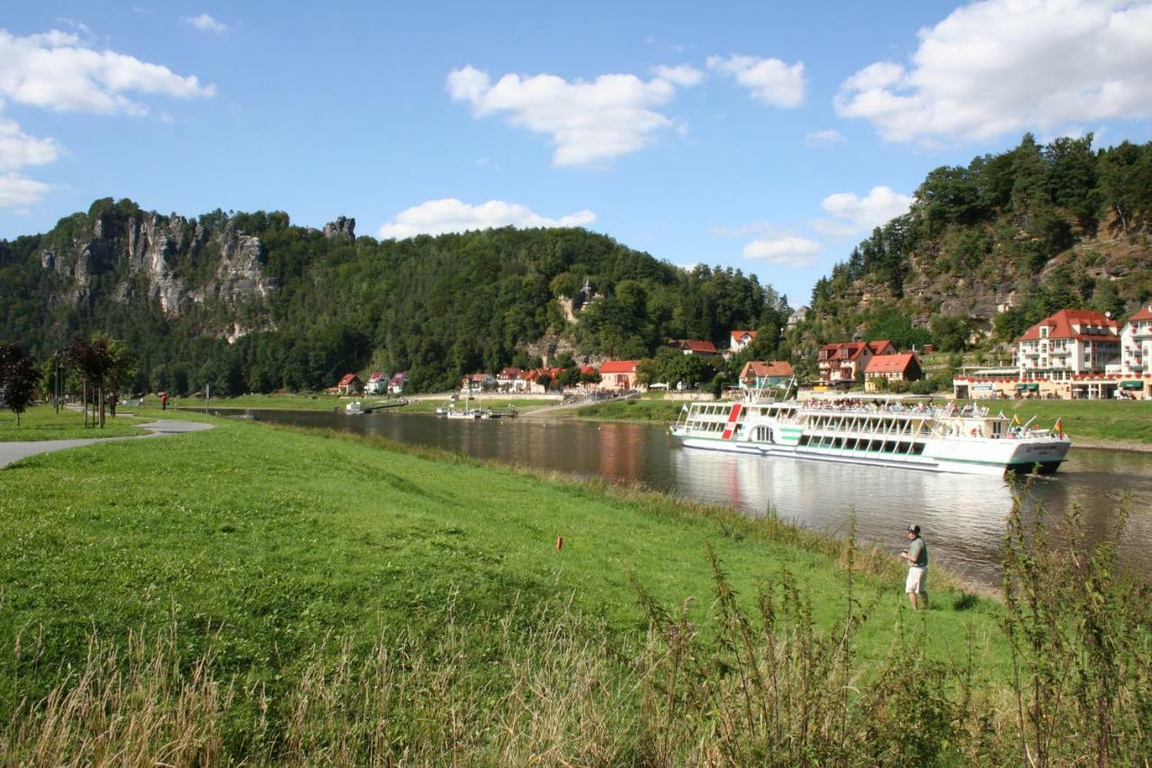 Ferienwohnung Am Grunbach Rathen Eksteriør billede